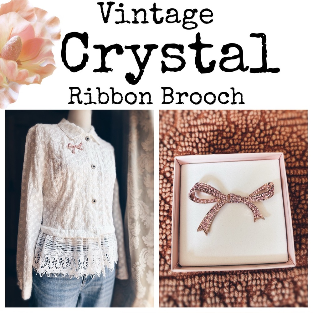 Vintage Bow Brooch